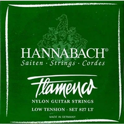 Imagen de CUERDAS GUITARRA FLAMENCA Hannabach (827/LT) Verde Suave (Juego Completo)