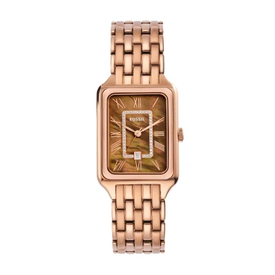 Imagen de Fossil Reloj Rose goldcoloured, Mujer, Talla: One Size, gold coloured