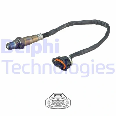 Imagen de DELPHI ES20636 12B1 Sonda lambda plana, térmico OPEL: Corsa C Hatchback