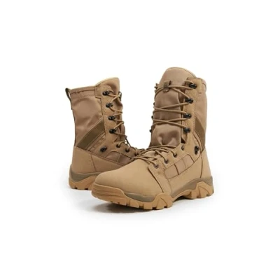 Imagen de Brandit Defense Botas con cordones, Hombre, Talla: 46, Camel Zapatos