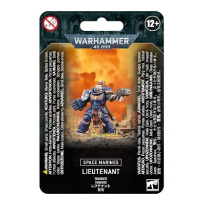 Imagen de Warhammer 40k Space Marines Primaris Teniente, Azul