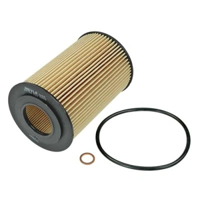 Imagen de MEYLE 37 14 322 0002 Filtro de aceite ORIGINAL Quality con junta Cartucho filtrante HYUNDAI: i30 I Hatchback, Tucson, SANTA FE 2