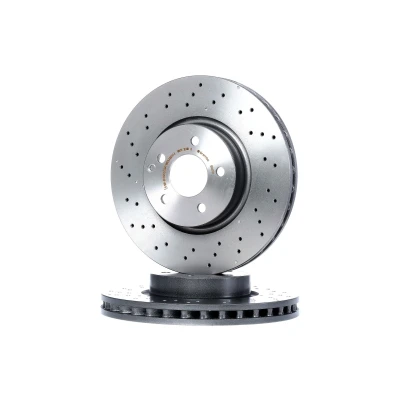 Imagen de BREMBO COATED DISC LINE 09.A621.31 Disco de freno 322 32 5 perforado/ventil. int. revestido altamente carbonizado con tornillos norauto, oscaro,