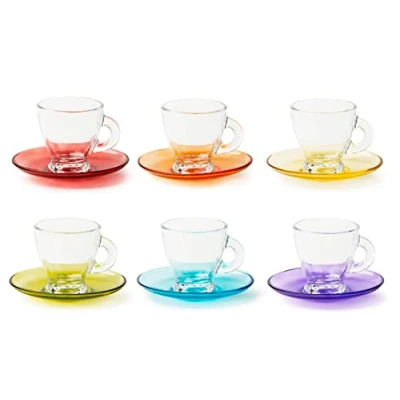 Imagen de Excelsa Istanbul Juego de 6 tazas café con platillo