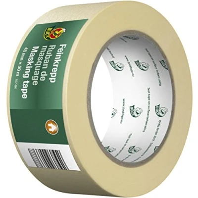 Imagen de Duck cinta adhesiva fina crepé 48 mm X 50 m Amplia de papel caché pintor