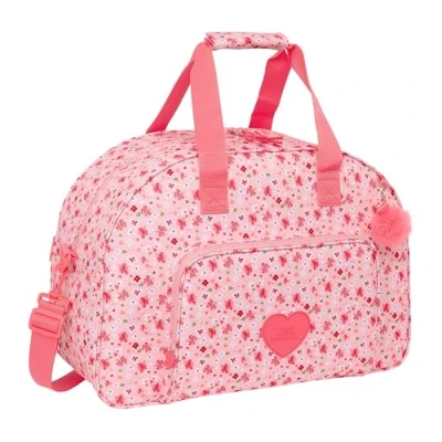 Imagen de Safta VMB IN BLOOM Bolsa de Deporte, Mochila, Ideal para Niños Diferentes Edades, Cómoda y Versátil, Calidad Resistencia, 48x21x33 cm, Color Rosa