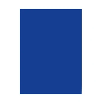 Imagen de Folia Bringmann Papel de Colores (130 g/m², DIN A3, 50 Hojas), Color 36 Azul Ultramar