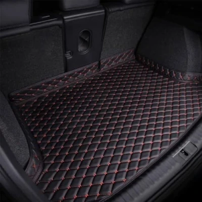 Imagen de MNBVGHH Coche Alfombrillas Maletero, para Lexus NX 350h 2022 2024 Cuero Impermeable Antideslizante AntiarañAzos Maletero Trasero Alfombra Protectora Accesorios,B