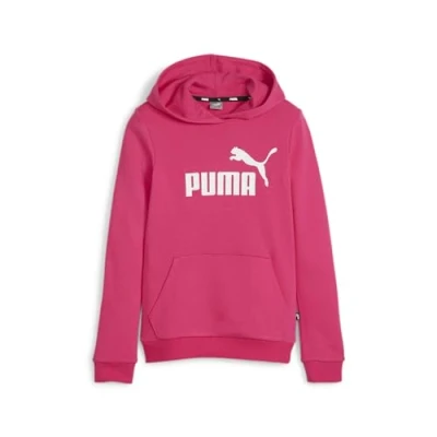 Imagen de PUMA Sudadera con Capucha Logotipo de ESS TR G Sudor, Niñas, Rosa Granate, 116