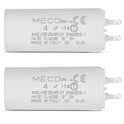 Imagen de Condensador 4 µF para persianas SOMFY Motor con conexión de 2,8mm 1 año garantía (2)