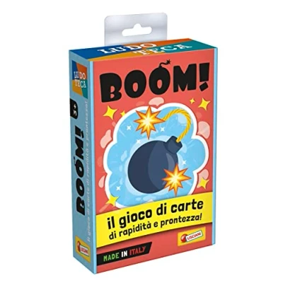 Imagen de Lisciani Giochi Ludoteca Las Cartas de los Niños Boom, Multicolor, 100583