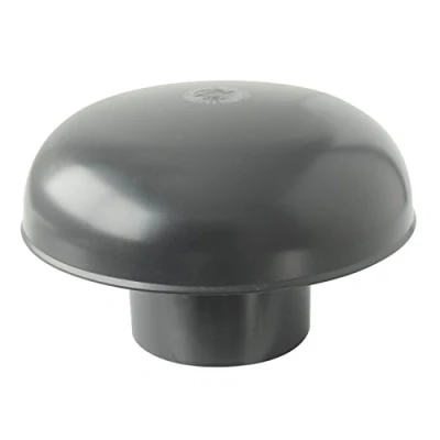 Imagen de FIRST PLAST CDVM75A Sombrero de Ventilación Cabeza Exaltador PVC, Negro, ø 75 mm