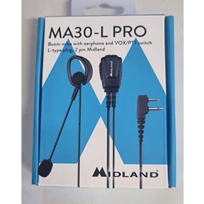Imagen de Auricular Midland Ma30 l Pro Lobular Con Micro De Varilla Vox/ptt