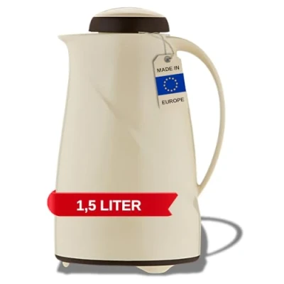 Imagen de Helios Wave plástico vacío Jarra, plástico, Vainilla, 1,5 L