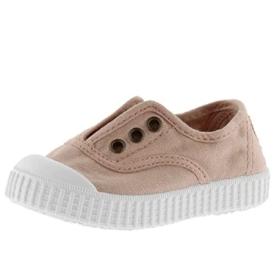 Imagen de Victoria Shoes Inglesa LONA Zapatillas para niños, Talla: 22, Ballet Zapatos