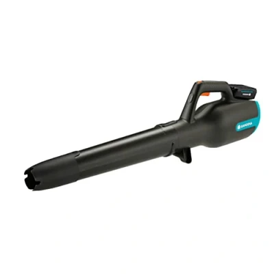 Imagen de Gardena Set Ready To Use de PowerJet 18V P4A: potente soplador inalámbrico para una limpieza rápida y eficaz en casa el jardín, velocidad soplado 100 km/h (14890 20)