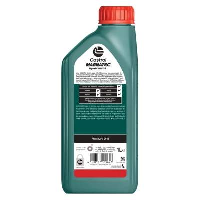 Imagen de Castrol Magnatec Hybrid 0W 16 1L Aceite de motor 15F6F9