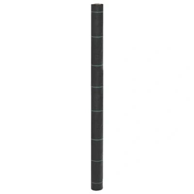 Imagen de vidaXL Membrana para malezas PP Negra 1,5x10 m, Tela contra Malas Hierbas, de Control malezas, Telas Hierbas