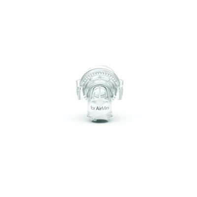 Imagen de Conector Resmed Airmini para máscaras Airfit vs Airtouch F20 y F30 de cara completa
