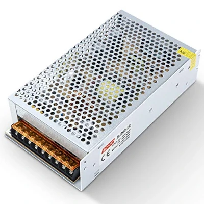 Imagen de Kingwen 12V 20A Fuente de Alimentacion Transformador Interruptor,Transformador Potencia,Transformador Voltaje para Tira LED,AC 100V / 240V a DC 240W.