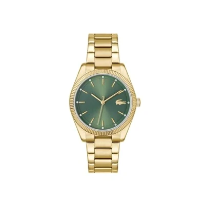 Imagen de Lacoste Capucine Reloj goldcoloured/green, Mujer, Talla: One Size, Gold coloured/green
