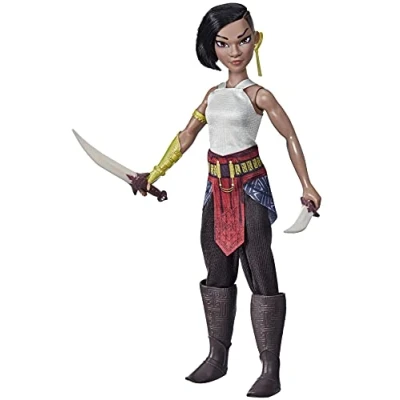 Imagen de Hasbro Disney Princess Muñeca Namaari de Raya y el último dragón Disney, Conjuntos Accesorios a la Moda, Juguete para niños Partir 3 años, E9570