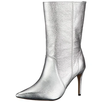 Imagen de L37 HANDMADE SHOES Gimme, Botas de Moda Mujer, Plata, 37 EU