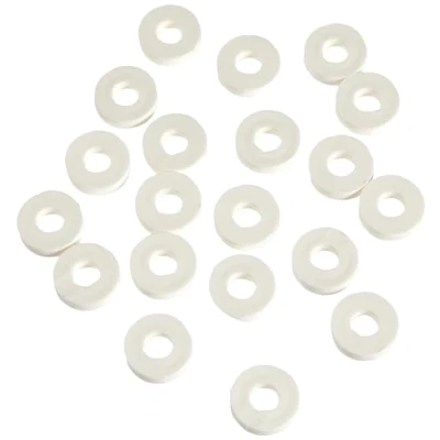 Imagen de Alberts 338657 Manguito de ajuste, Plástico, blanco, 20 x 5 mm, Juego