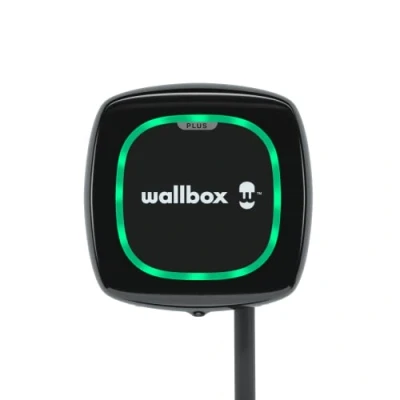 Imagen de Wallbox Pulsar Plus Cargador de vehiculo electrico (22kW Potencia, Cable 5 Metros, Conector Tipo 2, WiFi, Bluetooth, OCPP, Interior/Exterior)
