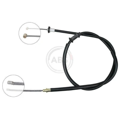 Imagen de A.B.S. K13106 Cable de Freno Mano 1557 Tambor para dirección izquierda/derecha