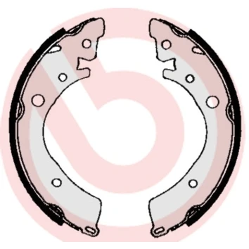 Imagen de BREMBO S 28 502 Zapatas de Freno 200 36 HONDA: CIVIC 6 Fastback
