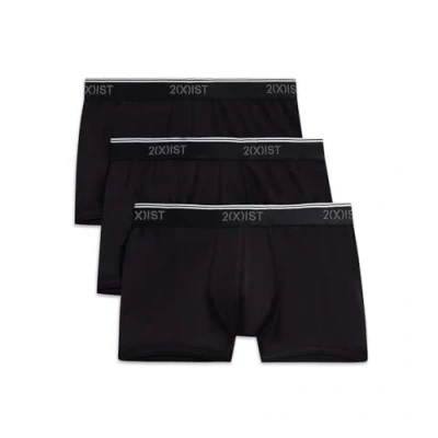 Imagen de 2(X)IST Maletero elástico de algodón para Hombre, Paquete 3, Negro/Negro/Negro, XL