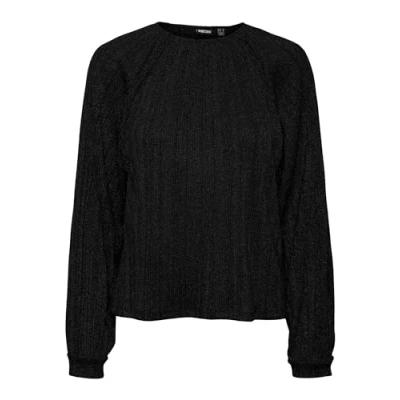 Imagen de Pieces MIT Langen ÄRMELN Dalilah Blusa, Mujer, Talla: Small, Black