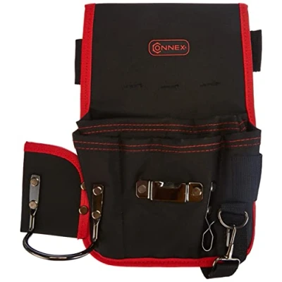 Imagen de Connex COX952053 Cinturon portaherramientas (27 x 30 cm), color negro