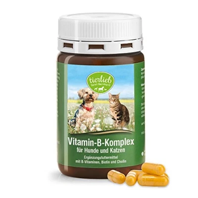 Imagen de Sanct Bernhard Complejo de vitamina B perros 120 Cápsulas, 1er Pack (1 x 48 g)