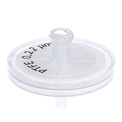Imagen de GVS Filter Technology, Filtro de jeringa, ABLUO, 25mm, Membrana PTFE, 0.22µm, alojamiento PP, 100/pc