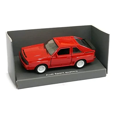 Imagen de Audi A5 5411 Modelo de Coche Deportivo Quattro Pullback, Escala 1:36, en Miniatura, función retracción, Color Rojo