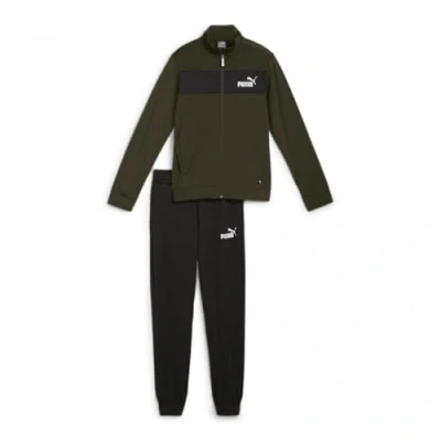 Imagen de Puma SUIT Unisex SET Chándal para niños, Talla: 15 16a, Dark olive