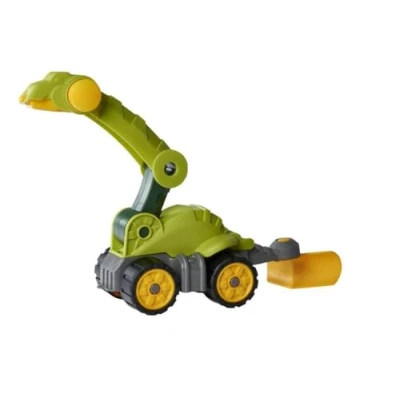Imagen de BIG Excavadora Dinosaurio T Rex, Función de Boca y Rastrillo Trasero, Power Worker Mini Dinos, Vehículo Juguete, A Partir 2 años (800055796)
