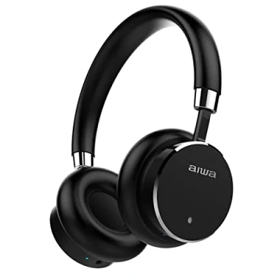 Imagen de Auriculares Aiwa Silence Hstbtn 800bk, Bluetooth, Cancelación Ruido