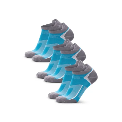 Imagen de Danish Endurance Lowcut Running PACK 3 Calcetines, Talla: 43 47, Caribbean blue