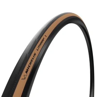 Imagen de MICHELIN Tyre Lithion4 700x25c Classic TS Neumático, Negro, Talla única