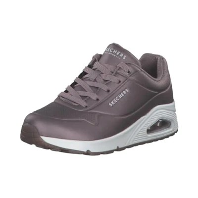 Imagen de Skechers UNO ROSE BOLD, Zapatillas para Mujer, Pewter Duraleather, 37 EU
