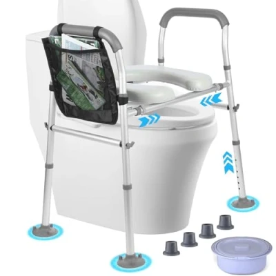 Imagen de Silla orinal para personas mayores,Silla wc con orinal,silla wc,silla inodoro, Sillas adultos y mayores