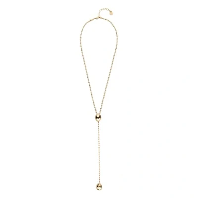 Imagen de UNOde50 Collar bañado en oro de 18k cadena regulable
