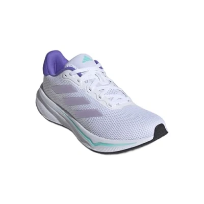Imagen de adidas Response Shoes, Zapatos Bajos Que no Son de fútbol Mujer, FTWR White/Purple Tint/Flash Aqua, 38 EU
