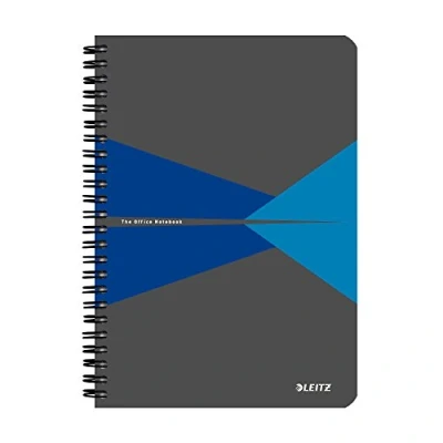 Imagen de Leitz Office Cuaderno Cuadriculado con Tapas, A5, Azul