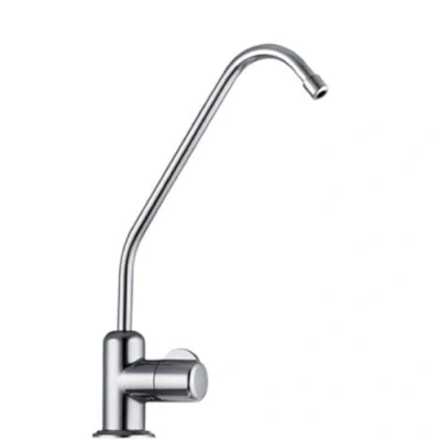 Imagen de Grifo Cromado EUR 50. 1 Vía para equipos de osmosis inversa. agua Osmotizada. Fácil instalación sin necesidad piezas adicionales. Estándar. Bbagua.