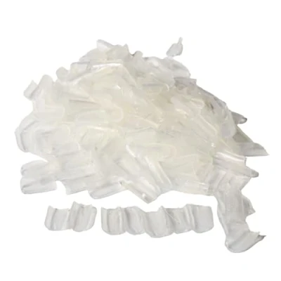 Imagen de hair2heart Repuestos de Keratina para Extensiones Nugget Transparentes, Rebonds Cabello 100 unidades, duraderos y confiables en la aplicación Conexiones invisibles