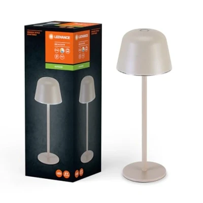 Imagen de LEDVANCE Lámpara de mesa LED recargable Style Stan, aluminio, CCT, beige